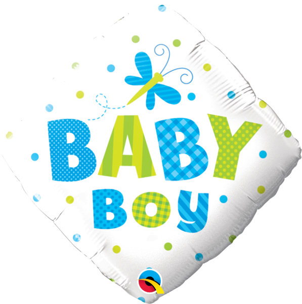 Baby Boy Dots & Dragonfly