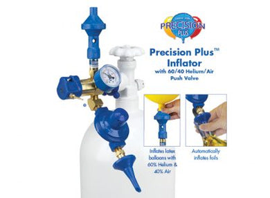 Precision Plus Inflator With 60/40 Push