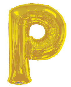 Letter P Gold