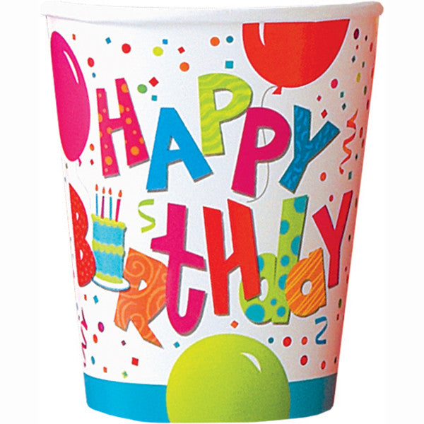 Birthday Jamboree Paper Cups