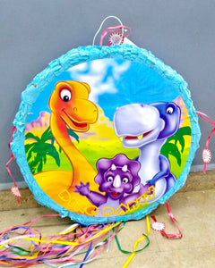 Piñata de fête dinosaure