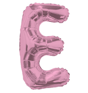 Letter E Light Pink