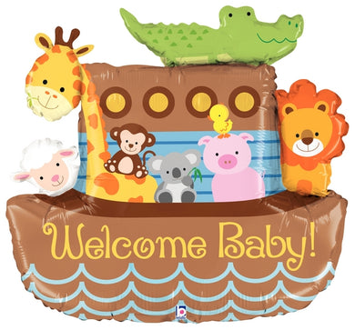 Noahs Ark Welcome Baby