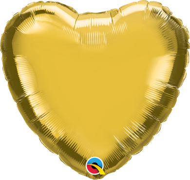 Metallic Gold Heart