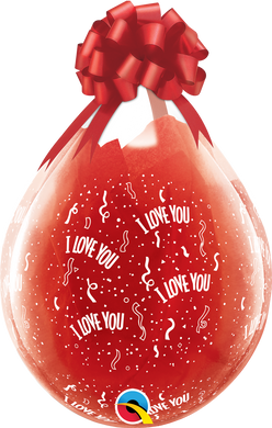 Stuffing Balloon - I Love You-A-Round