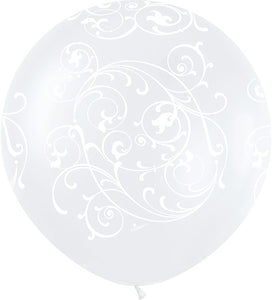 Filigrane - Blanc Perle