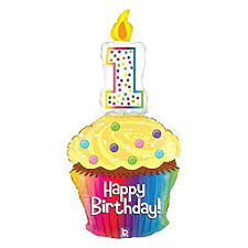 Happy 1st Birthday Cupcake
