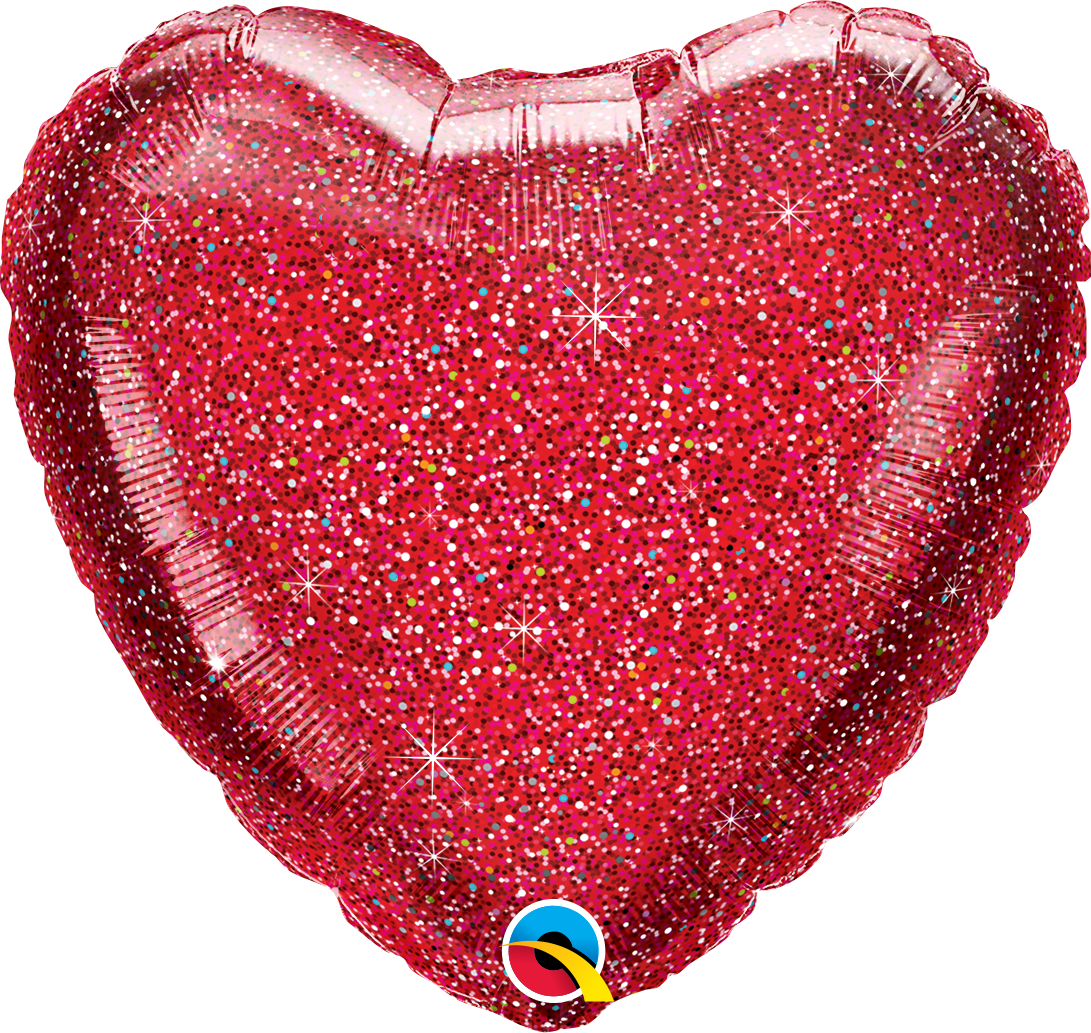 Glittergraphic Red Heart