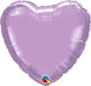 Pearl Lavender Heart