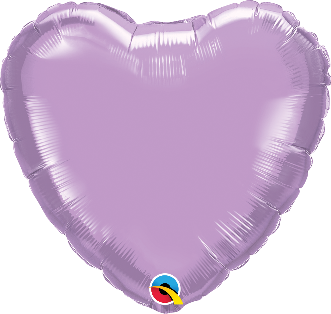 Pearl Lavender Heart