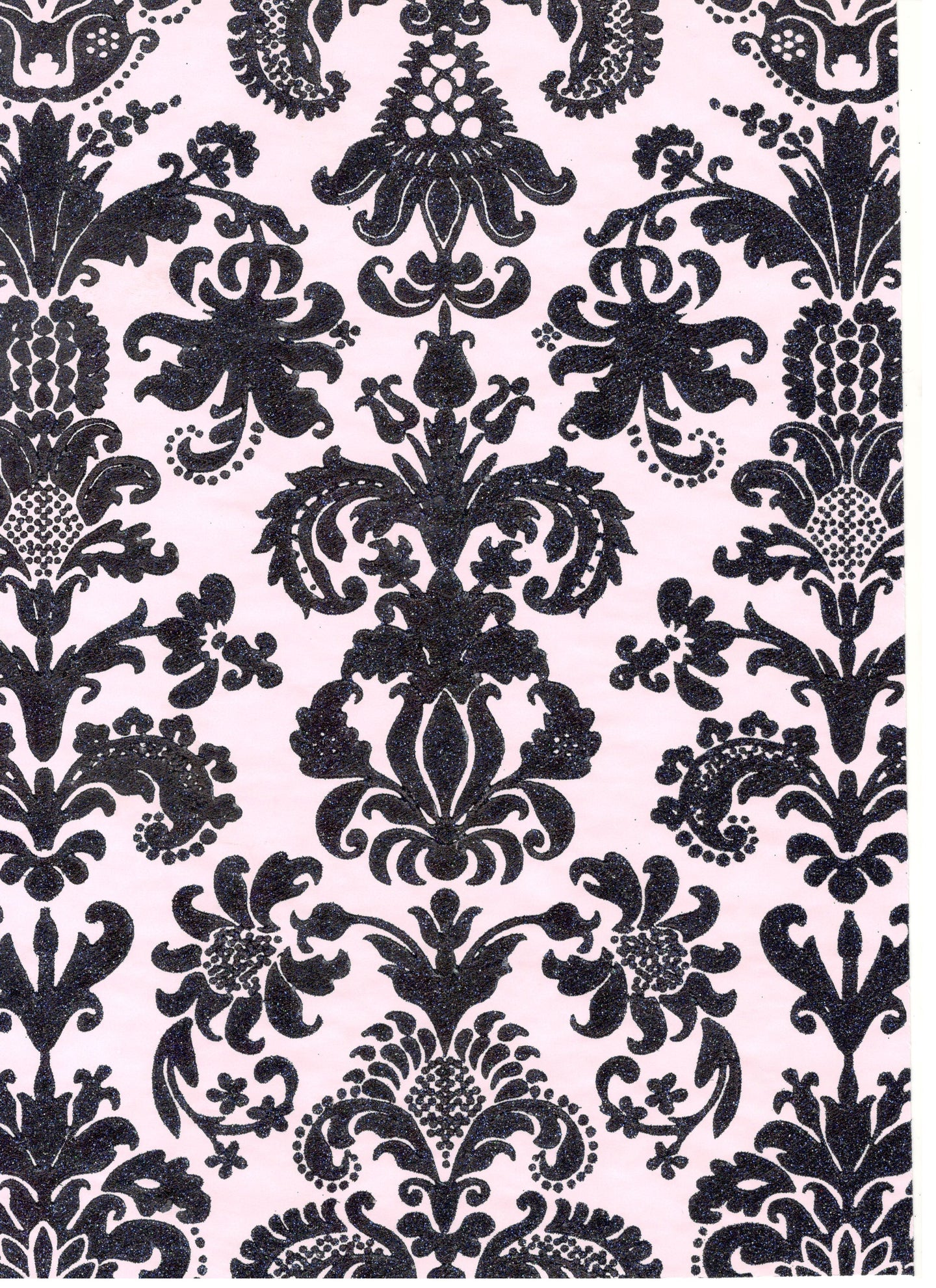Can Can Damask Blue / Pink