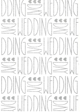 With Love Deco Wedding Silver