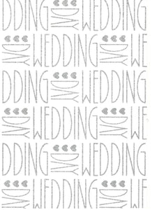 With Love Deco Wedding Silver