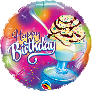 Birthday Ice Cream Sundae