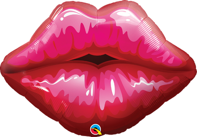 Big Red Kissy Lips