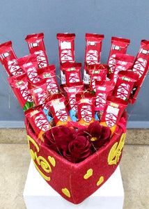 Bouquets de bonbons de la Saint-Valentin