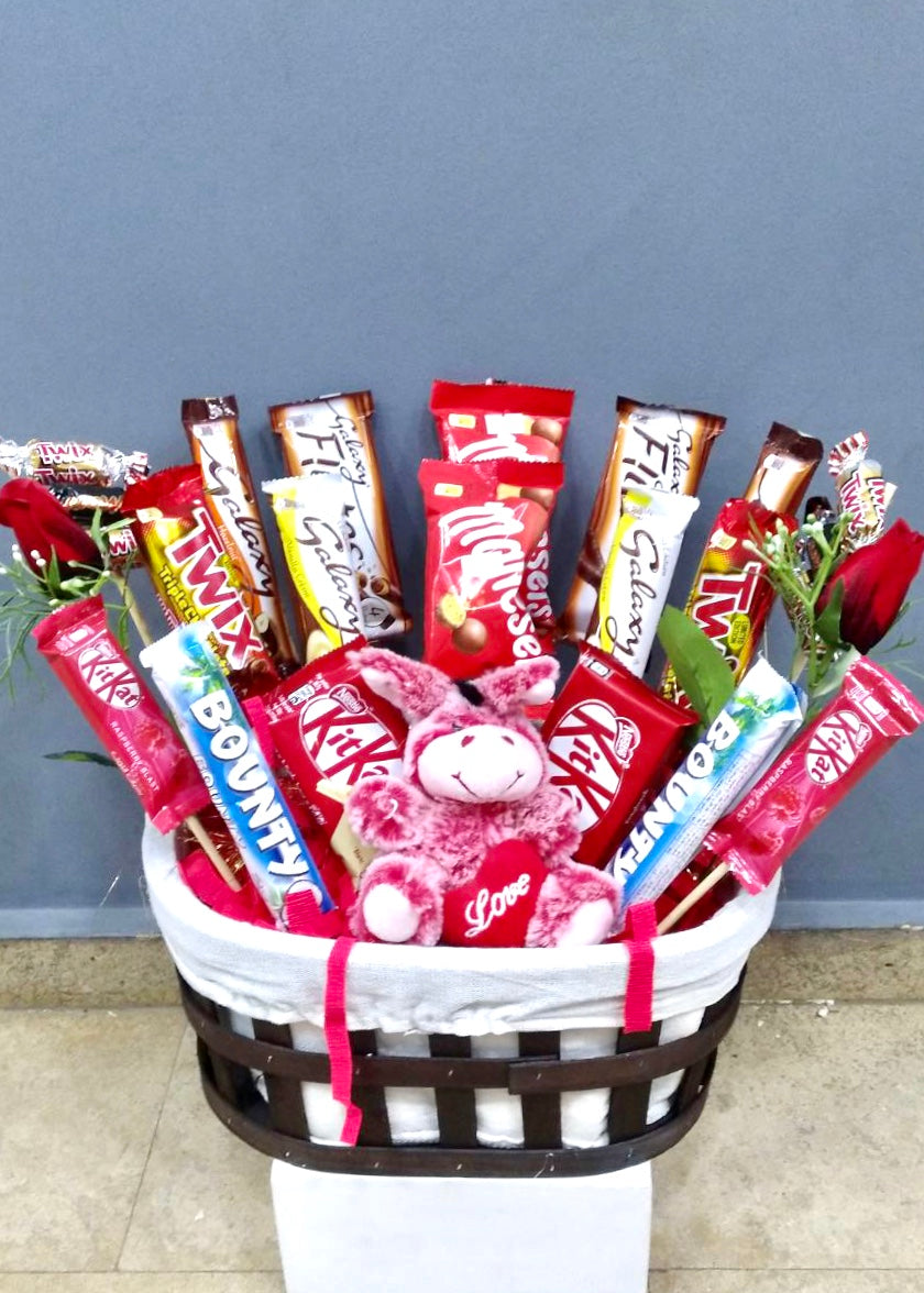 Bouquets de bonbons de la Saint-Valentin